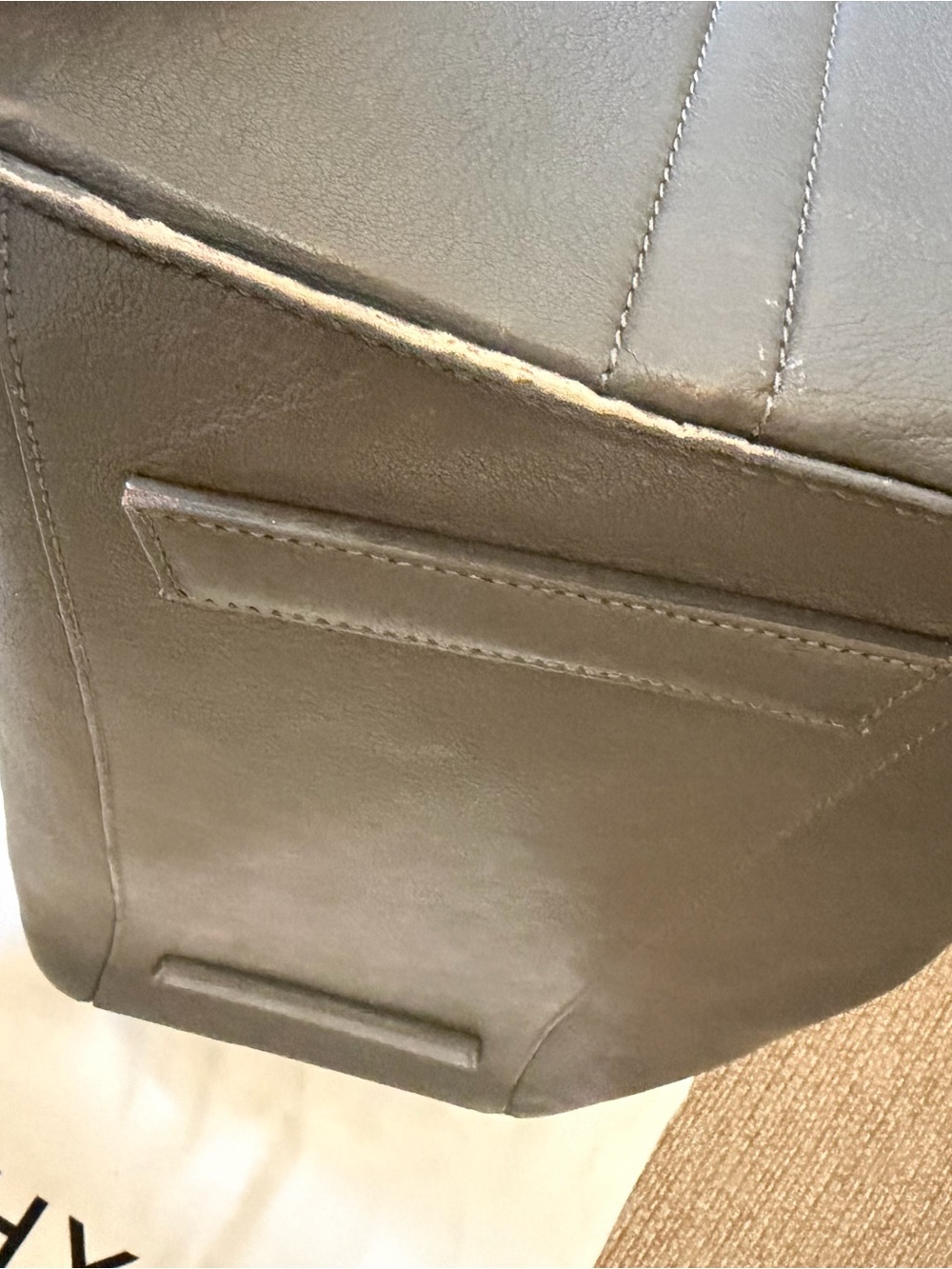 Givenchy Antigona Dark Gray Leather - Picture 8 of 12